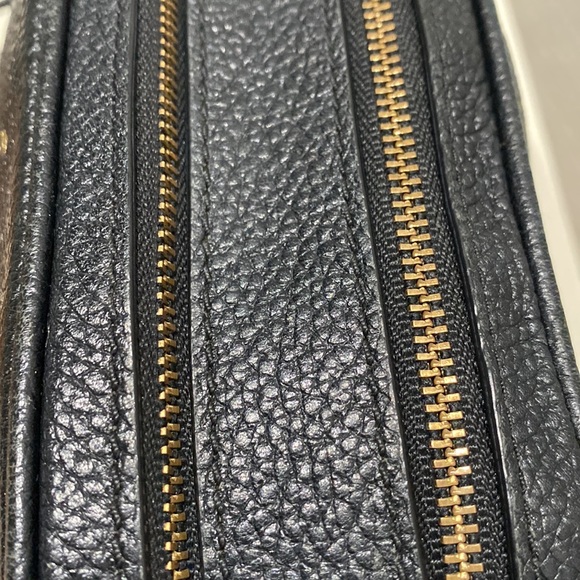 KATE SPADE “Mulberry Street Darian” Black Pebbled Leather Crossbody Bag - Picture 4 of 14